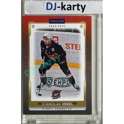 2024/25 Maxa Liga EXPO #CHOM-32 Stanislav Vrhel Expo Blue 1of2