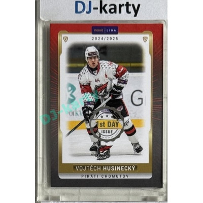 2024/25 Maxa Liga EXPO #CHOM-08 Vojtěch Husinecký 1st Day of Issue 1of2