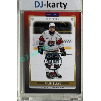 2024/25 Maxa Liga EXPO #CHOM-07Filip Eliáš 1st Day of Issue 1of2
