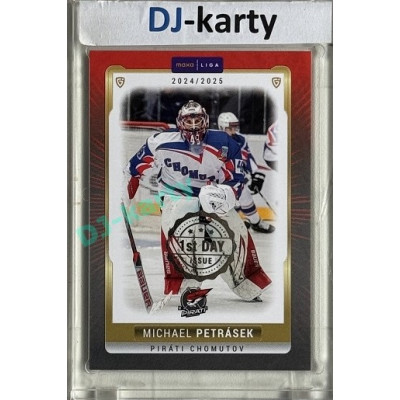2024/25 Maxa Liga EXPO #CHOM-02 Michael Petrásek 1st Day of Issue 1of2