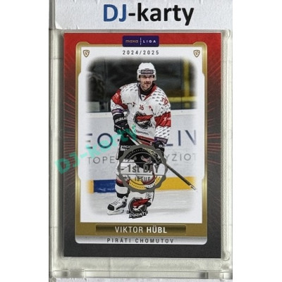2024/25 Maxa Liga EXPO #CHOM-12 Viktor Hübl 1st Day of Issue 1of2