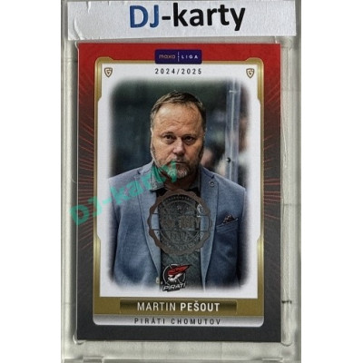 2024/25 Maxa Liga EXPO #CHOM-25 Martin Pešout 1st Day of Issue 1of2