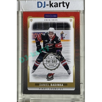 2024/25 Maxa Liga EXPO #CHOM-34 Daniel Badinka 1st Day of Issue 1of2