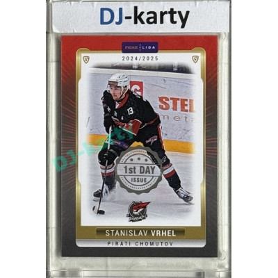 2024/25 Maxa Liga EXPO #CHOM-32 Stanislav Vrhel 1st Day of Issue 1of2