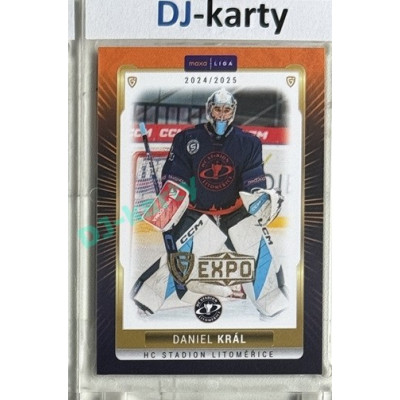 2024/25 Maxa Liga EXPO #LIT-27 Daniel Král Expo Gold 1of4
