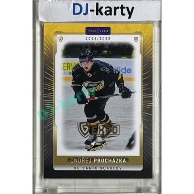 2024/25 Maxa Liga EXPO #SOK-37 Ondřej Procházka Expo Gold 1of4