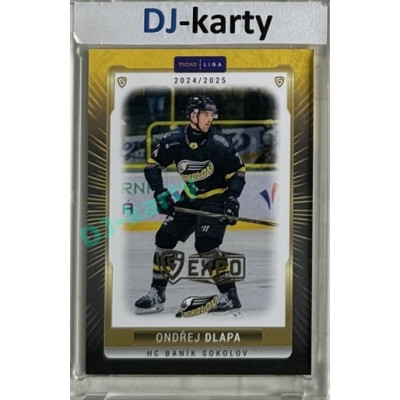 2024/25 Maxa Liga EXPO #SOK-30 Ondřej Dlapa Expo Gold 1of4