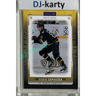 2024/25 Maxa Liga EXPO #SOK-33 Robin Sapoušek Expo Gold 1of4