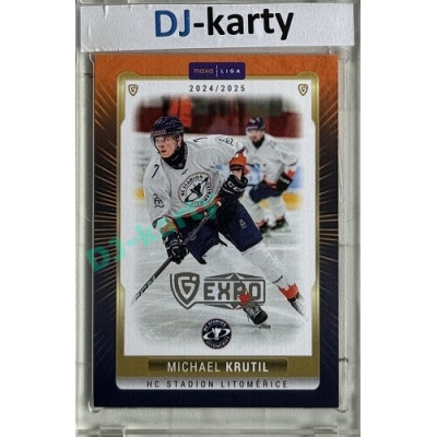 2024/25 Maxa Liga EXPO #LIT-29 Michael Krutil Expo Silver 1of4