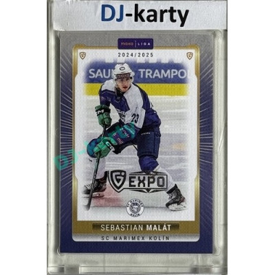 2024/25 Maxa Liga EXPO #KOL-29 Sebastian Malát Expo Silver 1of4