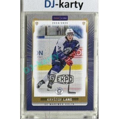 2024/25 Maxa Liga EXPO #KOL-27 Kryštof Lang Expo Silver 1of4