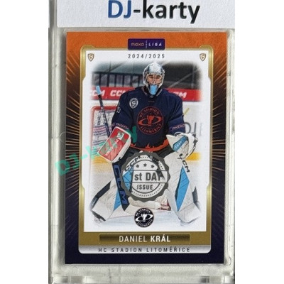 2024/25 Maxa Liga EXPO #LIT-27 Daniel Král 1st Day of Issue 1of2