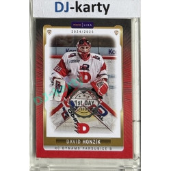 2024/25 Maxa Liga EXPO #PCE-01 David Honzík 1st Day of Issue 1of2