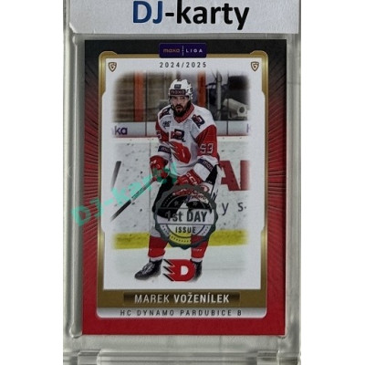 2024/25 Maxa Liga EXPO #PCE-08 Marek Voženílek 1st Day of Issue 1of2