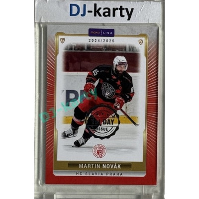 2024/25 Maxa Liga EXPO #SLA-15 Martin Novák 1st Day of Issue 1of2