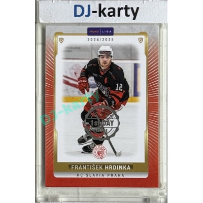 2024/25 Maxa Liga EXPO #SLA-08 František Hrdinka 1st Day of Issue 1of2