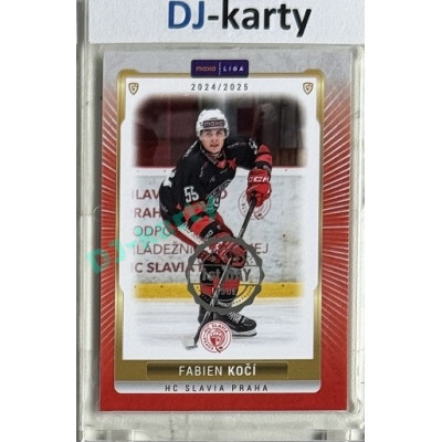 2024/25 Maxa Liga EXPO #SLA-04 Fabien Kočí 1st Day of Issue 1of2