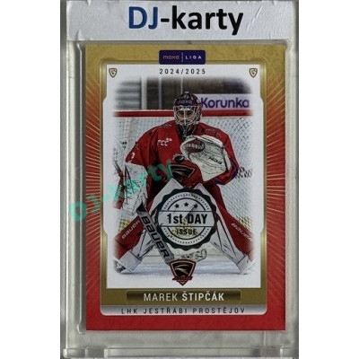 2024/25 Maxa Liga EXPO #PRO-02 Marek Štipčák 1st Day of Issue 1of2
