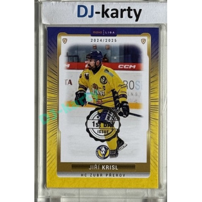 2024/25 Maxa Liga EXPO #PRE-04 Jiří Krisl 1st Day of Issue 1of2