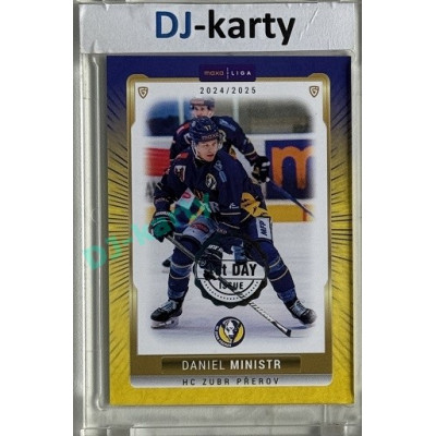 2024/25 Maxa Liga EXPO #PRE-33 Daniel Ministr 1st Day of Issue 1of2