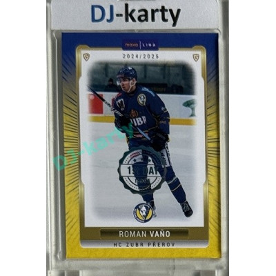 2024/25 Maxa Liga EXPO #PRE-30 Roman Vaňo 1st Day of Issue 1of2