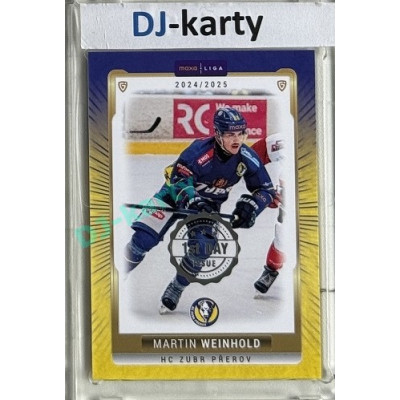 2024/25 Maxa Liga EXPO #PRE-29 Martin Weinhold 1st Day of Issue 1of2