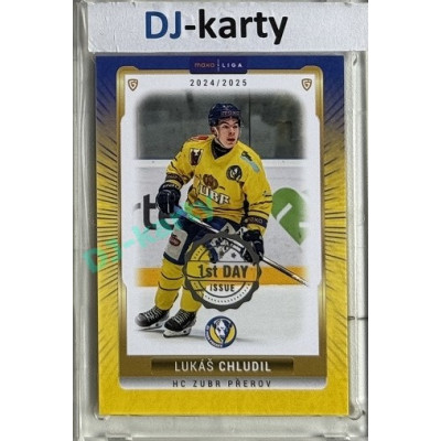 2024/25 Maxa Liga EXPO #PRE-19 Lukáš Chludil 1st Day of Issue 1of2