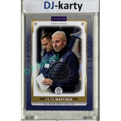 2024/25 Maxa Liga EXPO #KOL-24 Petr Martínek 1st Day of Issue 1of2