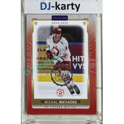 2024/25 Maxa Liga EXPO #FMI-10 Michal Matiaško 1st Day of Issue 1of2
