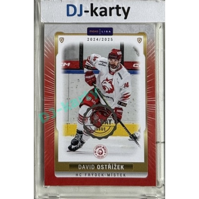 2024/25 Maxa Liga EXPO #FMI-19 David Ostřížek 1st Day of Issue 1of2