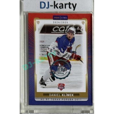 2024/25 Maxa Liga EXPO #POR-21 Daniel Klímek 1st Day of Issue 1of2