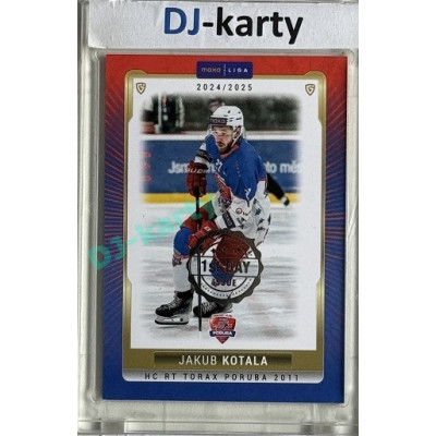 2024/25 Maxa Liga EXPO #POR-16 Jakub Kotala 1st Day of Issue 1of2