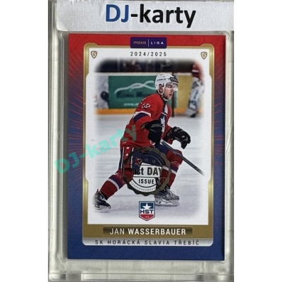 2024/25 Maxa Liga EXPO #TRE-27 Jan Wasserbauer 1st Day of Issue 1of2