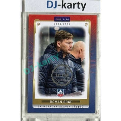 2024/25 Maxa Liga EXPO #TRE-24 Roman Erat 1st Day of Issue 1of2