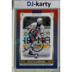 2024/25 Maxa Liga EXPO #TRE-19 Martin Dočekal 1st Day of Issue 1of2