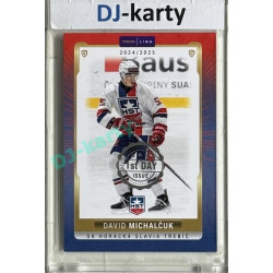 2024/25 Maxa Liga EXPO #TRE-18 David Michalčuk 1st Day of Issue 1of2