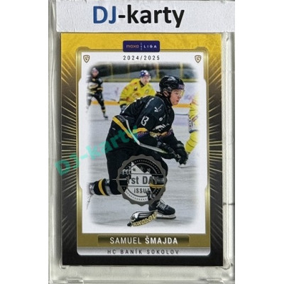2024/25 Maxa Liga EXPO #SOK-38 Samuel Šmajda 1st Day of Issue 1of2