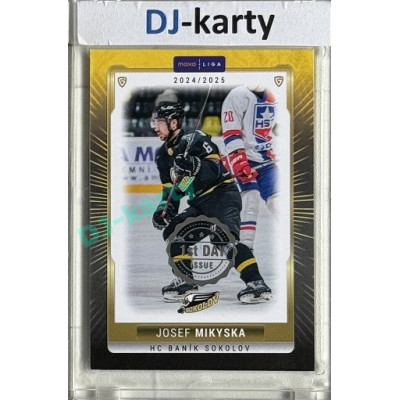 2024/25 Maxa Liga EXPO #SOK-35 Josef Mikyska 1st Day of Issue 1of2