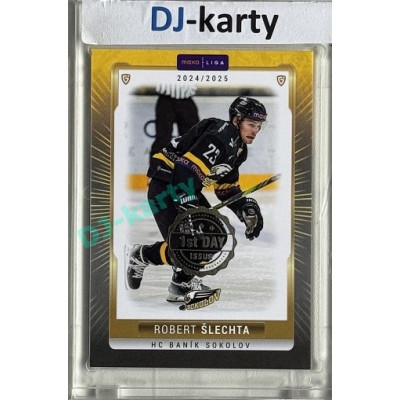 2024/25 Maxa Liga EXPO #SOK-16 Robert Šlechta 1st Day of Issue 1of2