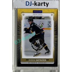2024/25 Maxa Liga EXPO #SOK-33 Robin Sapoušek 1st Day of Issue 1of2