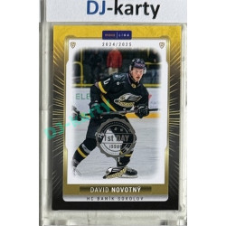 2024/25 Maxa Liga EXPO #SOK-32 David Novotný 1st Day of Issue 1of2