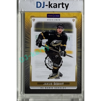 2024/25 Maxa Liga EXPO #SOK-05 Jakub Šedivý 1st Day of Issue 1of2