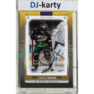 2024/25 Maxa Liga EXPO #SOK-20 Tomáš Rohan 1st Day of Issue 1of2