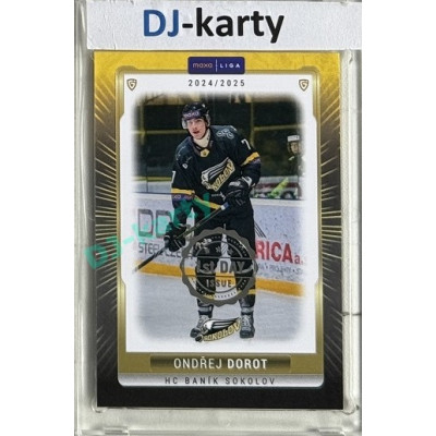 2024/25 Maxa Liga EXPO #SOK-29 Ondřej Dorot 1st Day of Issue 1of2
