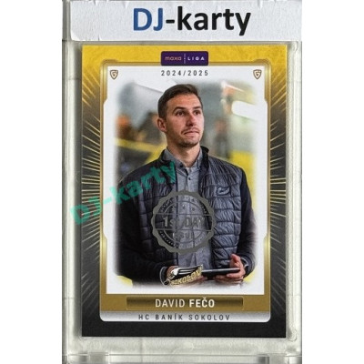 2024/25 Maxa Liga EXPO #SOK-26 David Fečo 1st Day of Issue 1of2