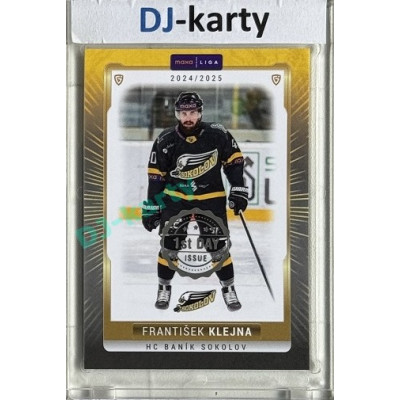 2024/25 Maxa Liga EXPO #SOK-07 František Klejna 1st Day of Issue 1of2