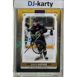 2024/25 Maxa Liga EXPO #SOK-18 David Kofroň 1st Day of Issue 1of2