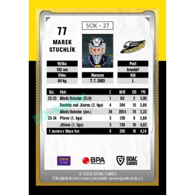 2024/25 Maxa Liga Update #SOK-27 Marek Stuchlík