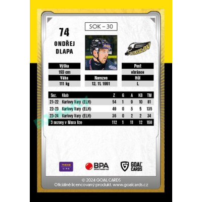 2024/25 Maxa Liga Update #SOK-30 Ondřej Dlapa