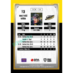 2024/25 Maxa Liga Update #SOK-34 Matyáš Váňa